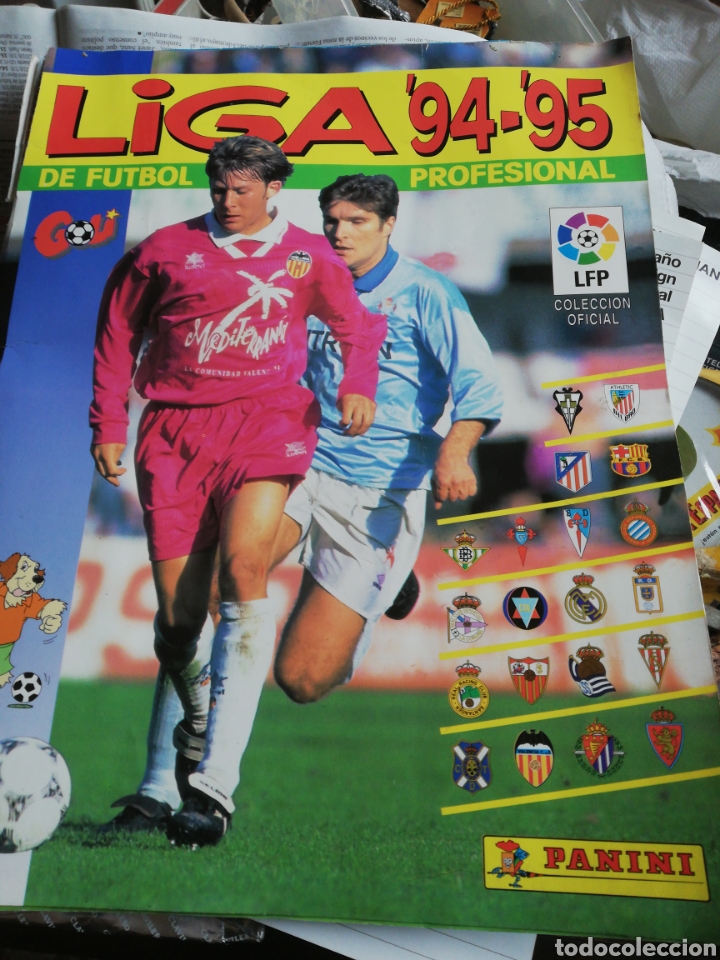 Colecionismo desportivo: Liga 94-95 professional,contiene 234 cromos, Panini