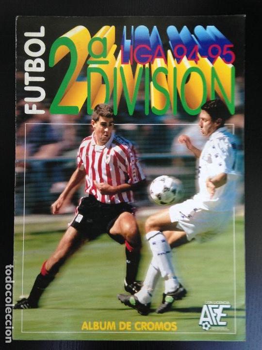 Collezionismo sportivo: &Aacute;LBUM LIGA ESTE 94/95 SEGUNDA DIVISI&Oacute;N