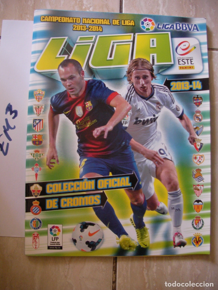 Collezionismo sportivo: ALBUM CROMOS LIGA ESTE