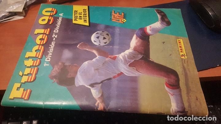 Collezionismo sportivo: Futbol 90, panini, Incompleto, con 108 cromos