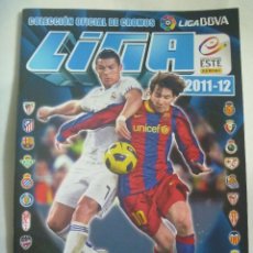 Coleccionismo deportivo: ALBUM DE CROMOS DE FUTBOL , LIGA 2011 - 12 . EDICIONES ESTE . CON 36 CROMOS PEGADOS. Lote 171006722