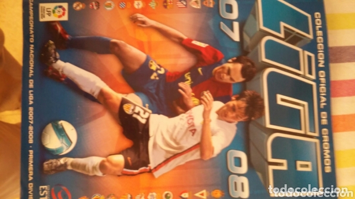 Collezionismo sportivo: &Aacute;lbum de la Liga Este 2007 2008 07 08 con 469 cromos