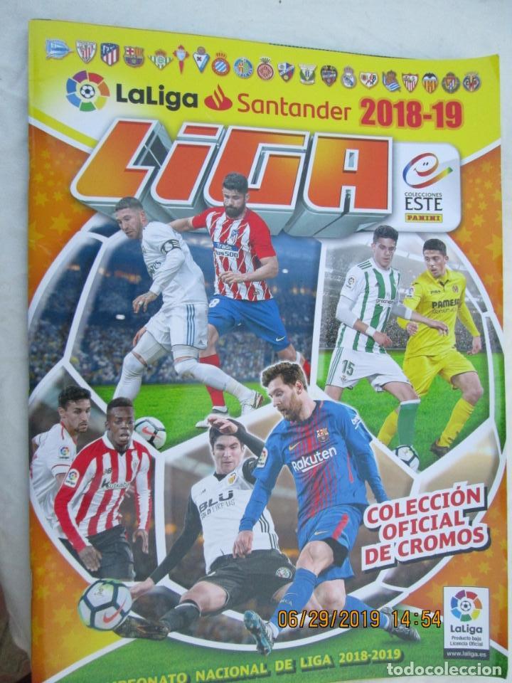 Colecionismo desportivo: ALBUM LA LIGA 2018-19 - INCOMPLETO.