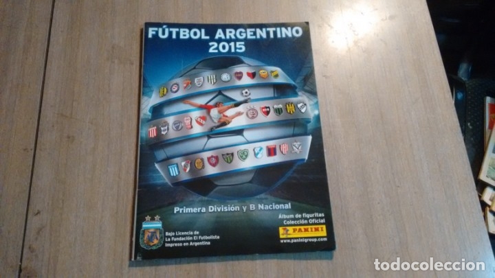 Collezionismo sportivo: ALBUM - FUTBOL ARGENTINO 2015 -
