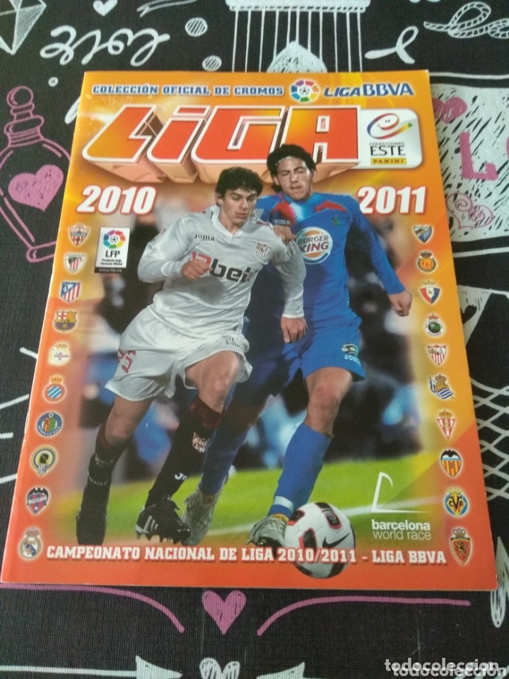 Collezionismo sportivo: Album planca VACIO liga 2010 2011 colecciones ESTE Panini