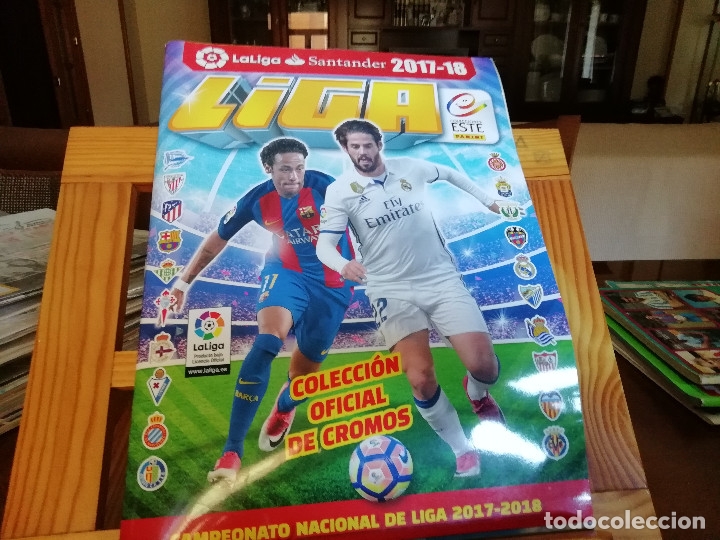 Collezionismo sportivo: ALBUM PLANCHA  COLECCIONES ESTE 2017- 2018
