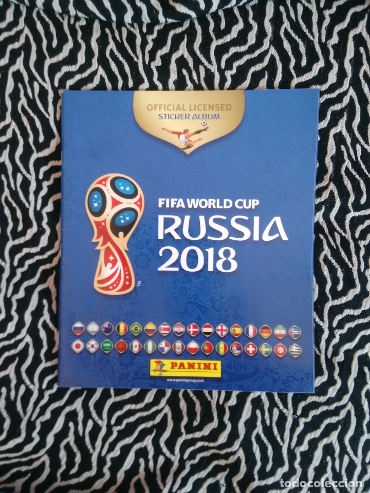 Colecionismo desportivo: &Aacute;LBUM PLANCHA FIFA WORLD CUP RUSSIA 2018 PANINI, MUNDIAL RUSIA 18, EST&Aacute; NUEVO Y VAC&Iacute;O