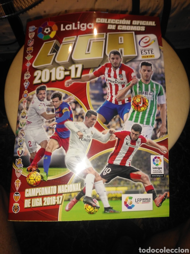 Colecionismo desportivo: Futbol la liga 2016/17 a estrenar
