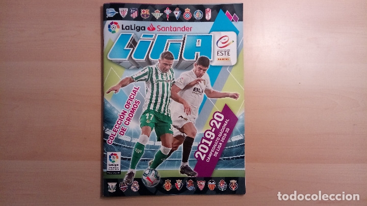 Collectionnisme sportif: LIGA FUTBOL 2019-20 PANINI - &Aacute;LBUM VAC&Iacute;O
