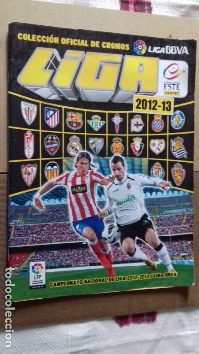 Collezionismo sportivo: ALBUM DE FUTBOL LIGA 2012-13,ESTE,PANINI