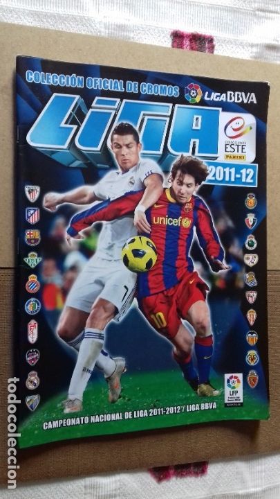 Collezionismo sportivo: ALBUM DE FUTBOL LIGA 2011-12 ESTE PANINI NUEVO VACIO