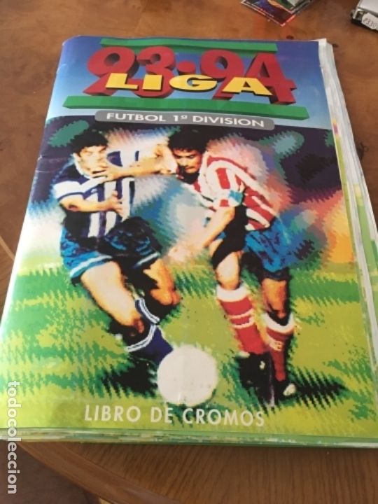 Collezionismo sportivo: &Aacute;lbum este 93 94 tal cual se ve en fotos
