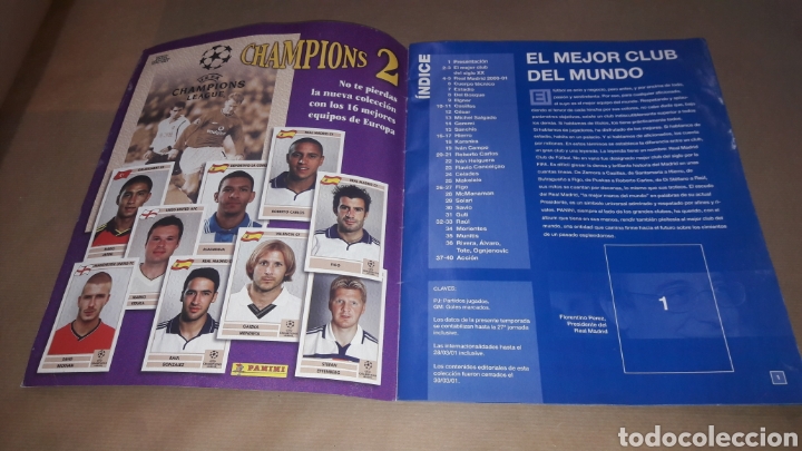 Coleccionismo deportivo: REAL MADRID 00 2001 PANINI - Foto 2 - 178611662