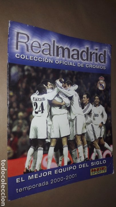 Coleccionismo deportivo: REAL MADRID 00 2001 PANINI - Foto 1 - 178611662