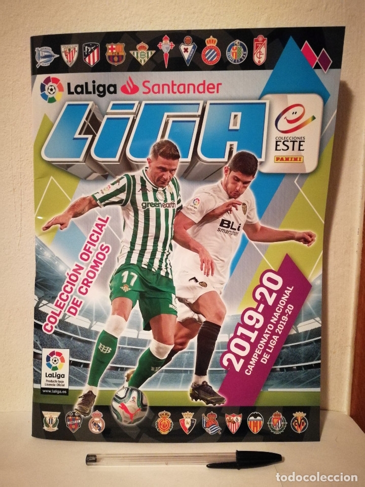 Collectionnisme sportif: ALBUM VACIO - LIGA ESTE A&Ntilde;O 2019 2020 - CROMOS - PANINI