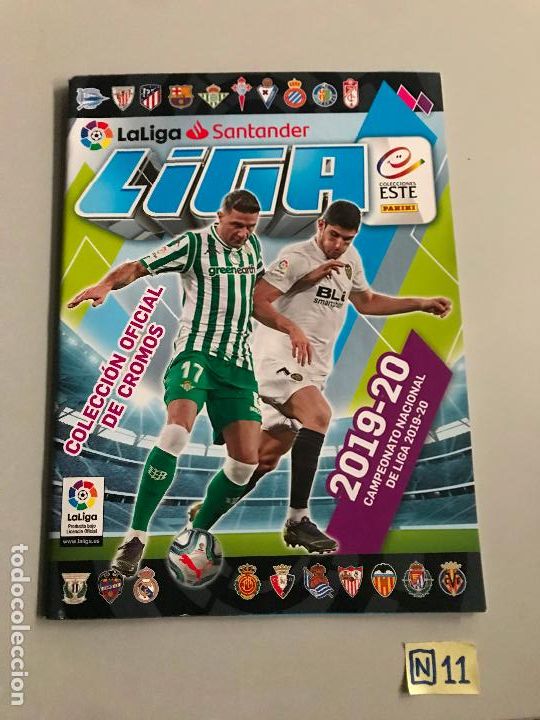 Collectionnisme sportif: &Aacute;lbum plancha Liga 2019-2020