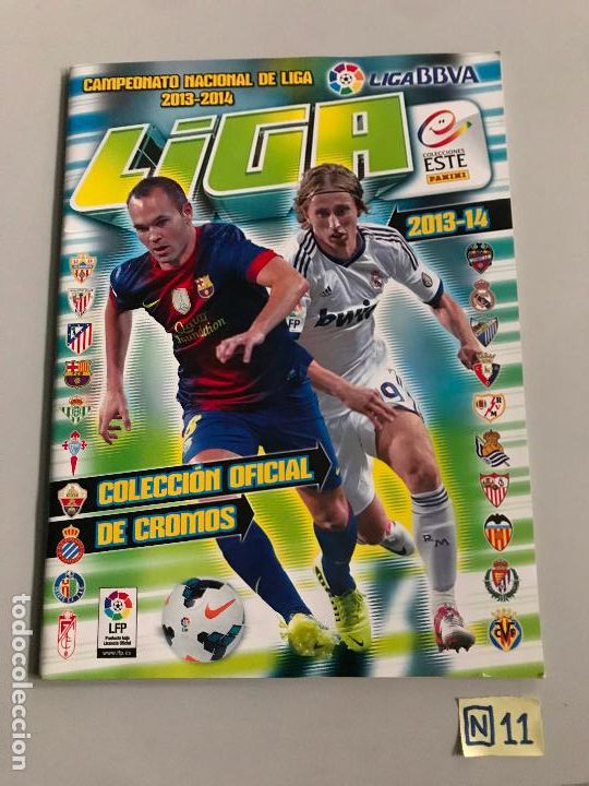 Collezionismo sportivo: Album plancha liga 2013-2014