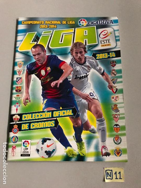 Collezionismo sportivo: Album plancha liga 2013-2014