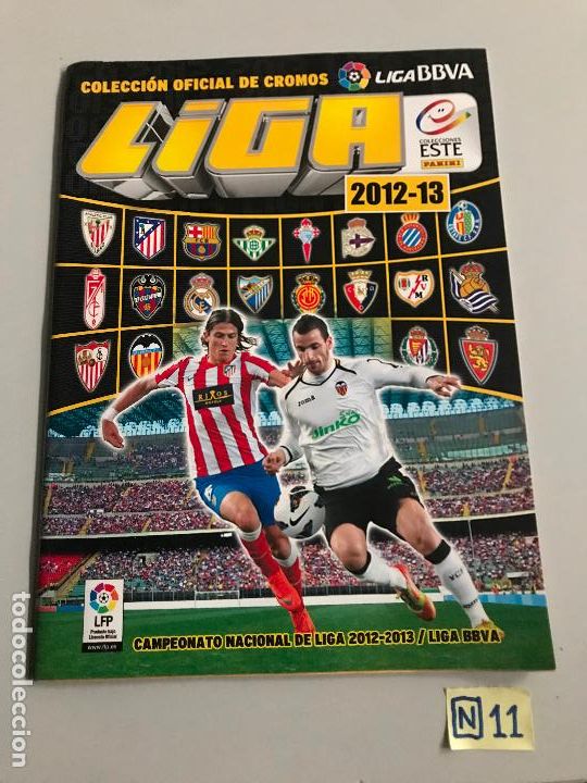 Collezionismo sportivo: Album plancha liga 2012-13