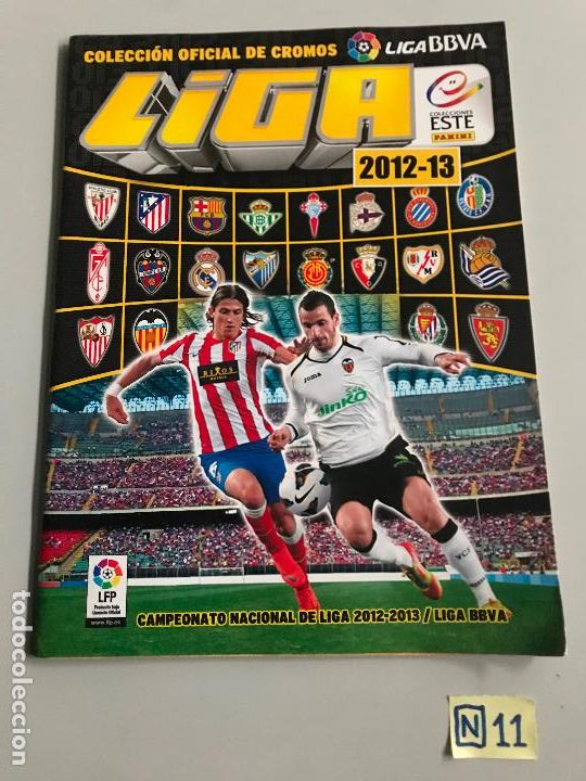 Collezionismo sportivo: Album plancha liga 2012-13