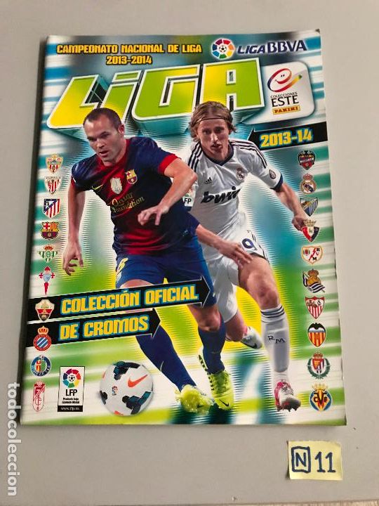 Collectionnisme sportif: Album plancha Liga 2013-2014
