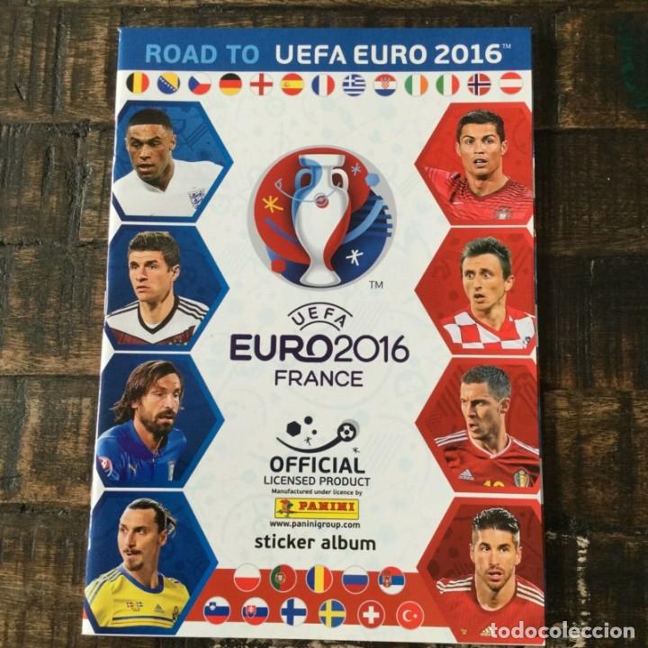 Collectionnisme sportif: Panini Road to Eurocopa France Francia 2016 Album vacio