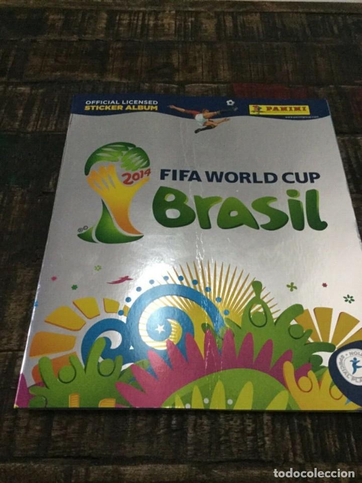 Collectionnisme sportif: Panini Mundial Brasil 2014 Album vacio Versi&oacute;n Suiza RARO