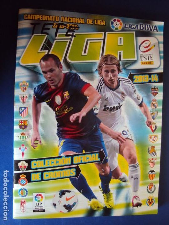 Collectionnisme sportif: (F-191127)ALBUM CROMOS DE LIGA 2013 - 2014 - EDITORIAL ESTE - DOBLES - EXTRAS - FICHAJES