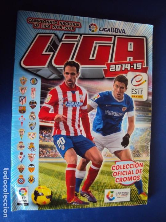 Collectionnisme sportif: (F-191131)ALBUM CROMOS DE LIGA 2014 - 2015 - EDITORIAL ESTE - DOBLES - EXTRAS - FICHAJES