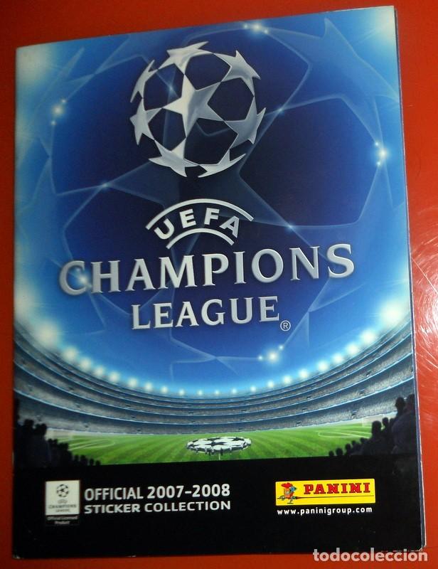 Collectionnisme sportif: &Aacute;LBUM CROMOS F&Uacute;TBOL UEFA CHAMPIONS LEAGUE OFFICIAL STICKER COLLECTION 2007-2008 PANINI. 20 CROMOS