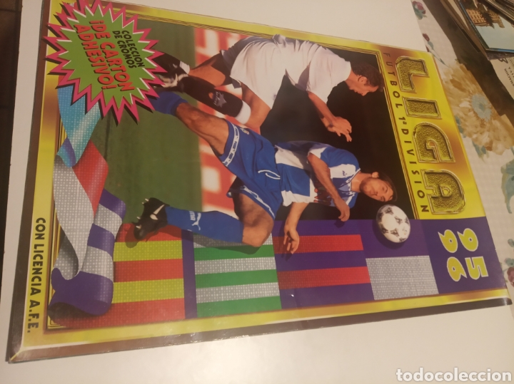 Collectionnisme sportif: Liga f&uacute;tbol 95-96