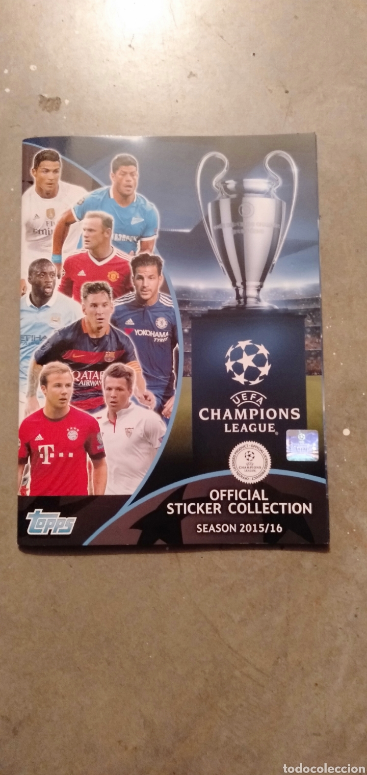 Collectionnisme sportif: Album plancha Champions league 2015/16