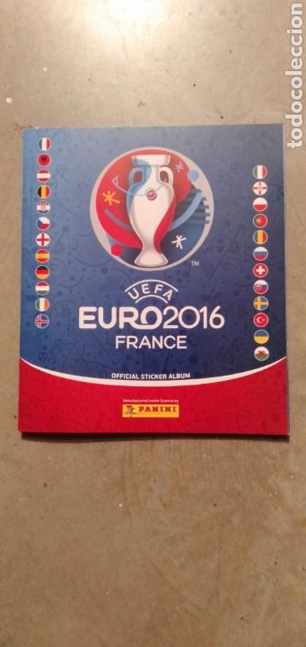 Collectionnisme sportif: Album plancha UEFA EURO FRANCE 2015/16