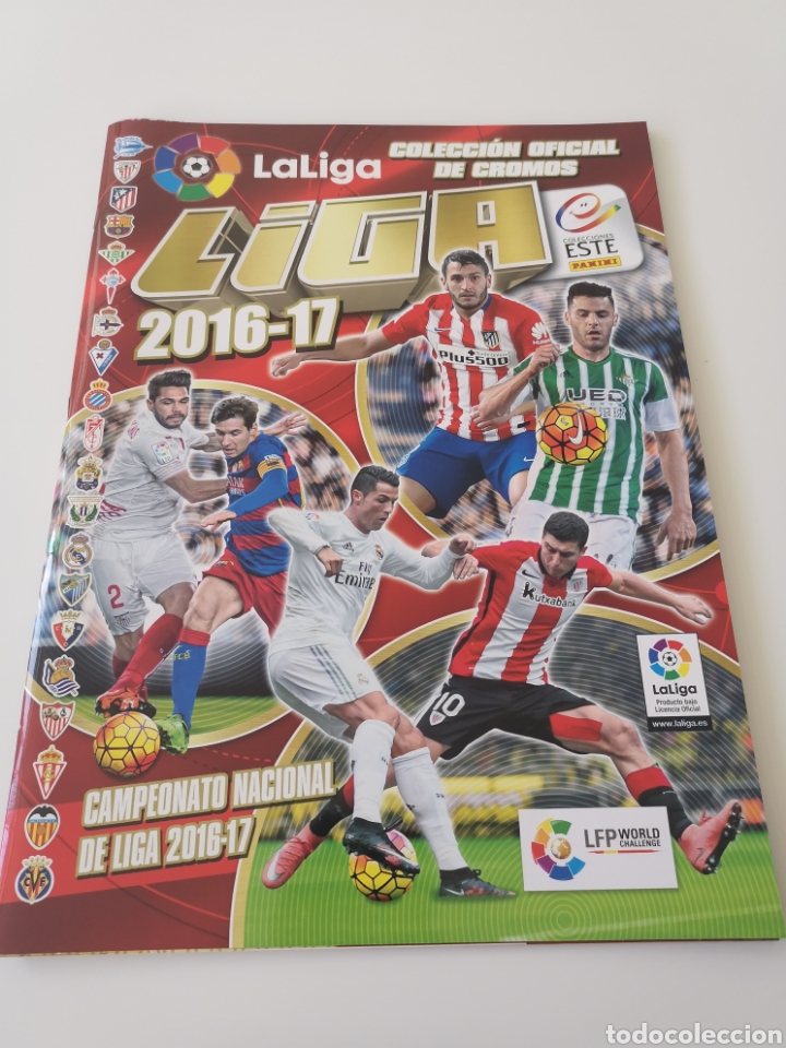 Collectionnisme sportif: &Aacute;lbum plancha la liga 16-17 panini este