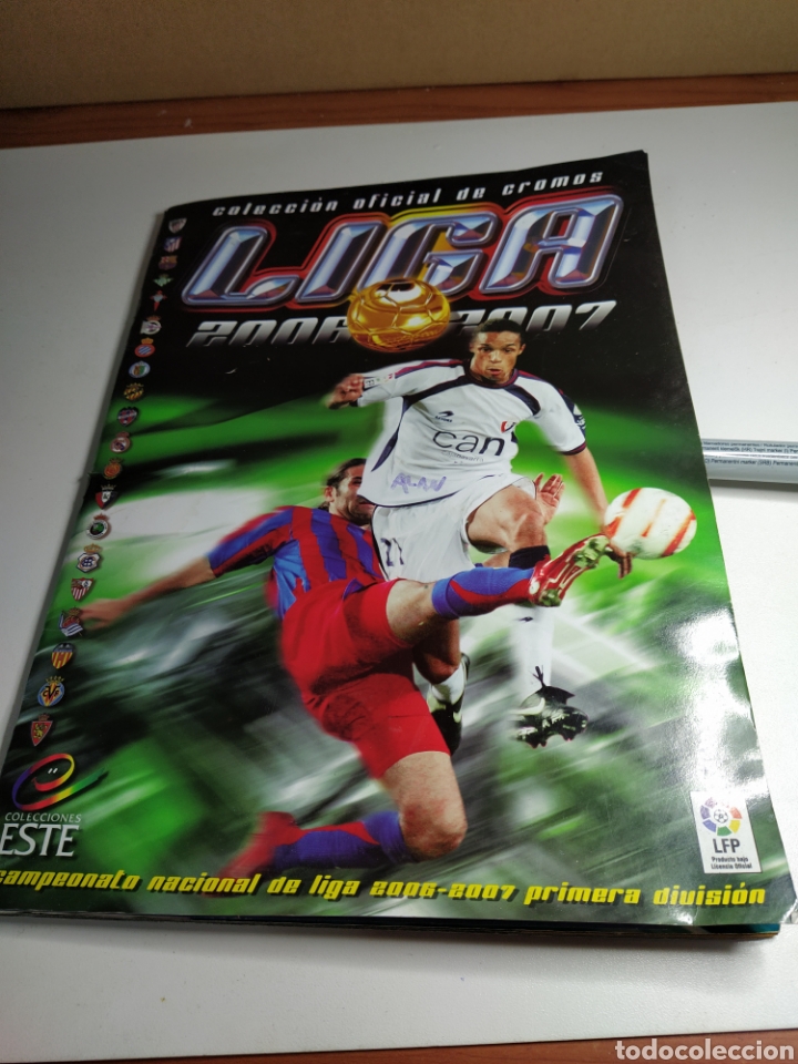 Colecionismo desportivo: Album cromos incompleto este liga 2006 2007