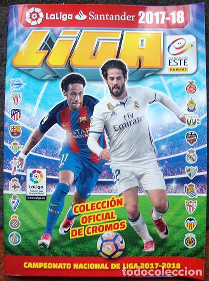 Collectionnisme sportif: ALBUM LIGA ESTE 2017-18