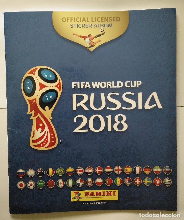 Collectionnisme sportif: MUNDIAL 2018 RUSIA WORLD CUP RUSSIA PANINI STICKERS - &Aacute;LBUM PLANCHA VAC&Iacute;O NUEVO EDICI&Oacute;N BRIT&Aacute;NICA UK