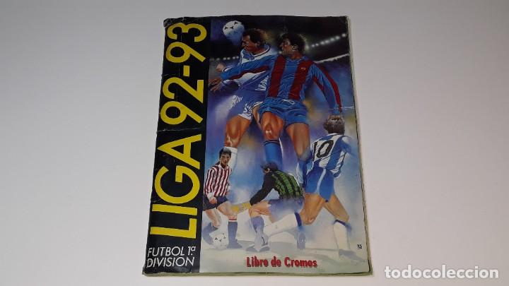 Collectionnisme sportif: ANTIGUO ALBUM DE CROMOS LIGA DE FUTBOL 1992 -, 92 - 93 1&ordf; DIVISION - EDICIONES ESTE CON 303 CROMOS