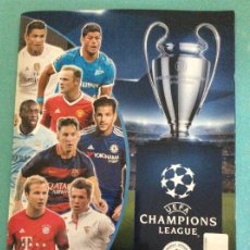 Coleccionismo deportivo: ÁLBUM PLANCHA -UEFA-CHAMPIONS-2015 / 2016-CON LOS 6 CROMOS. Lote 198858006
