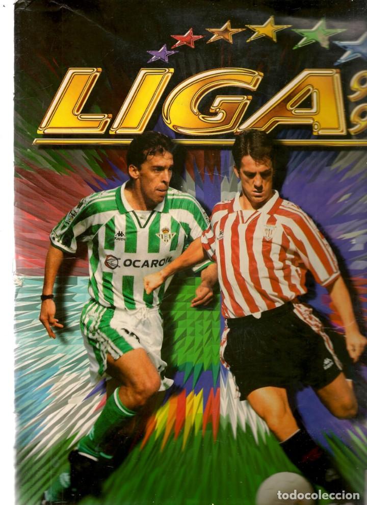 Collectionnisme sportif: &Aacute;LBUM. LIGA 97 - 98. INCOMPLETO. COLECCIONES ESTE. (ST/)