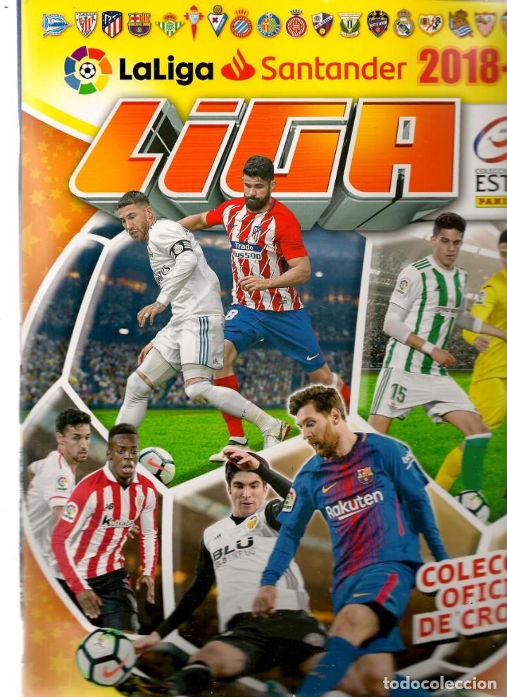 Collectionnisme sportif: &Aacute;LBUM. LIGA 2018 - 19. SIN USO, SOLO &Aacute;LBUM. COLECCIONES &Eacute;STE / PANINI. (ST/)