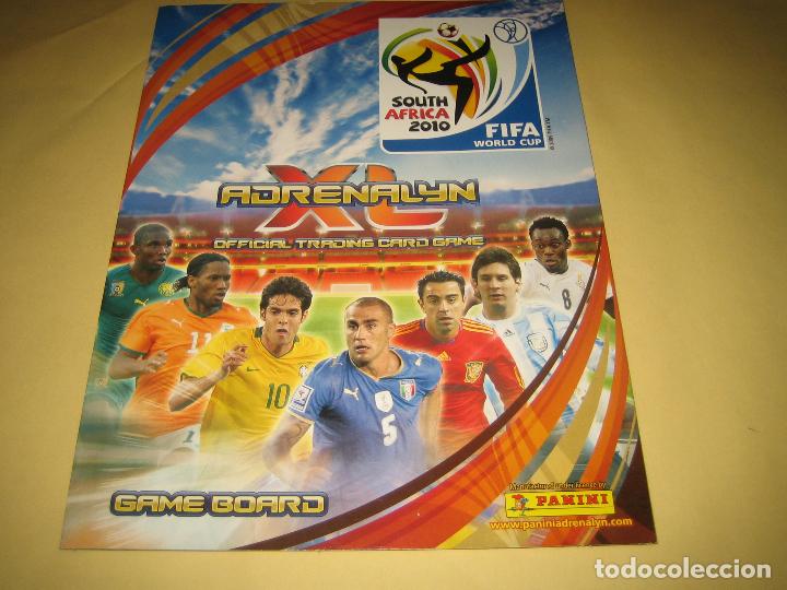 Collectionnisme sportif: ADRENALYN - TABLERO DE JUEGO CON ALGUN CROMO
