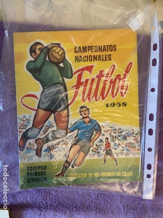 Collectionnisme sportif: campeonatos nacionales futbol 1958 ruiz tomero plancha nuevo a estrenar 131ma