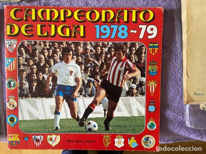 Collectionnisme sportif: album campeonato de liga 1978 79 nuevo sin uso vacio 143ma