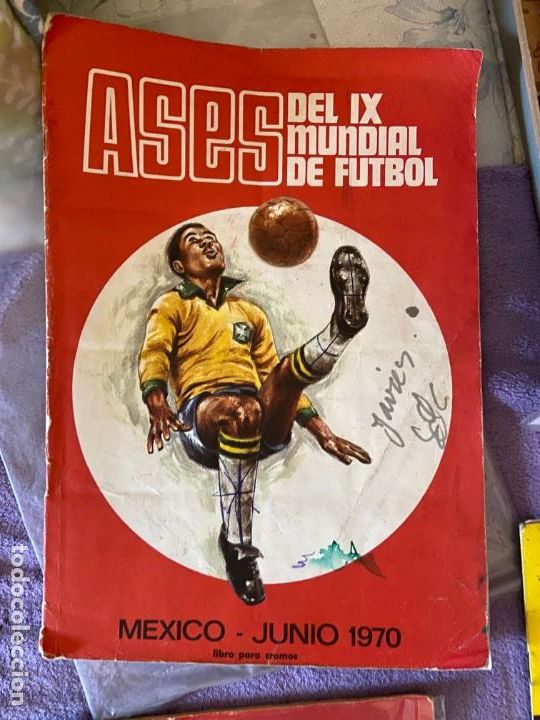Collectionnisme sportif: ases del IX mundial de futbol ALBUM CON 250 CROMOS SE PUEDEN VENDER SUELTOS 151MA