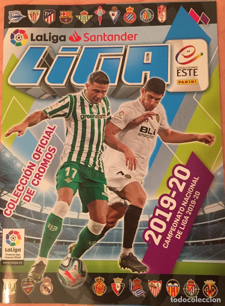Colecionismo desportivo: ALBUM CROMOS VACIO - LA LIGA 2019-2020 PANINI