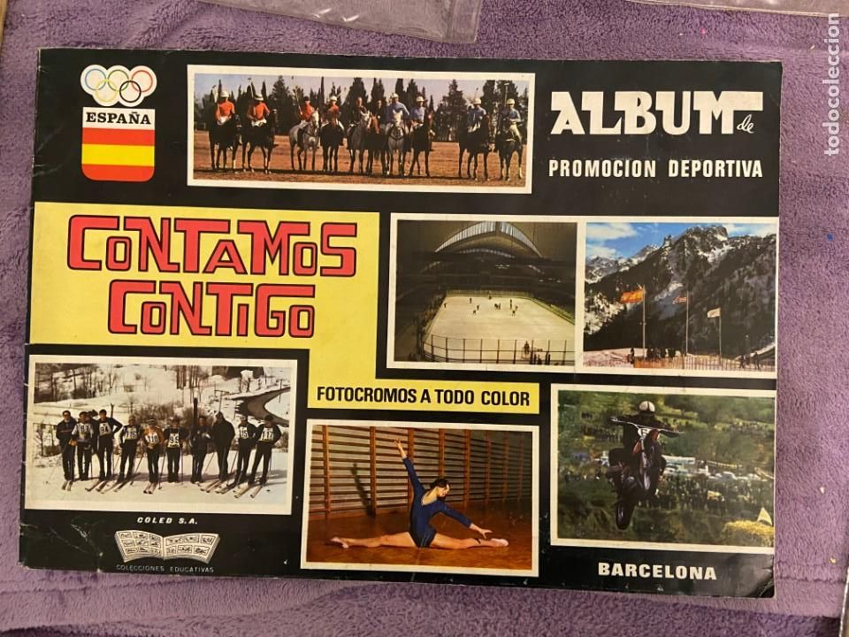 Collectionnisme sportif: contamos contigo album como nuevo con 83 cromos sueltos se venden sueltos 475ma