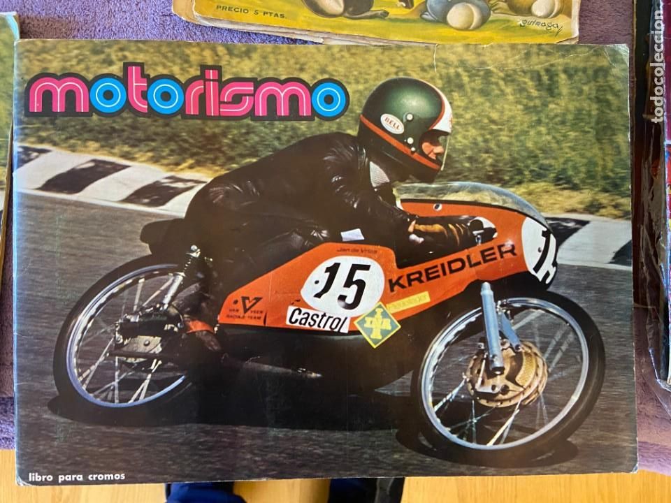 Collectionnisme sportif: MOTORISMO ALBUM CON 183 CROMOS SE VENDEN SUELTOS BUEN ESTADO BOLSA 2T8