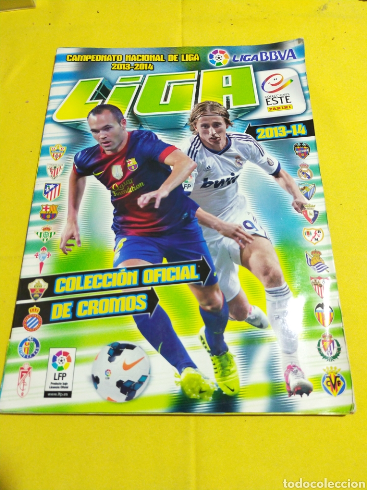 Collezionismo sportivo: ALBUM FUTBOL 2013-14 INCOMPLETO