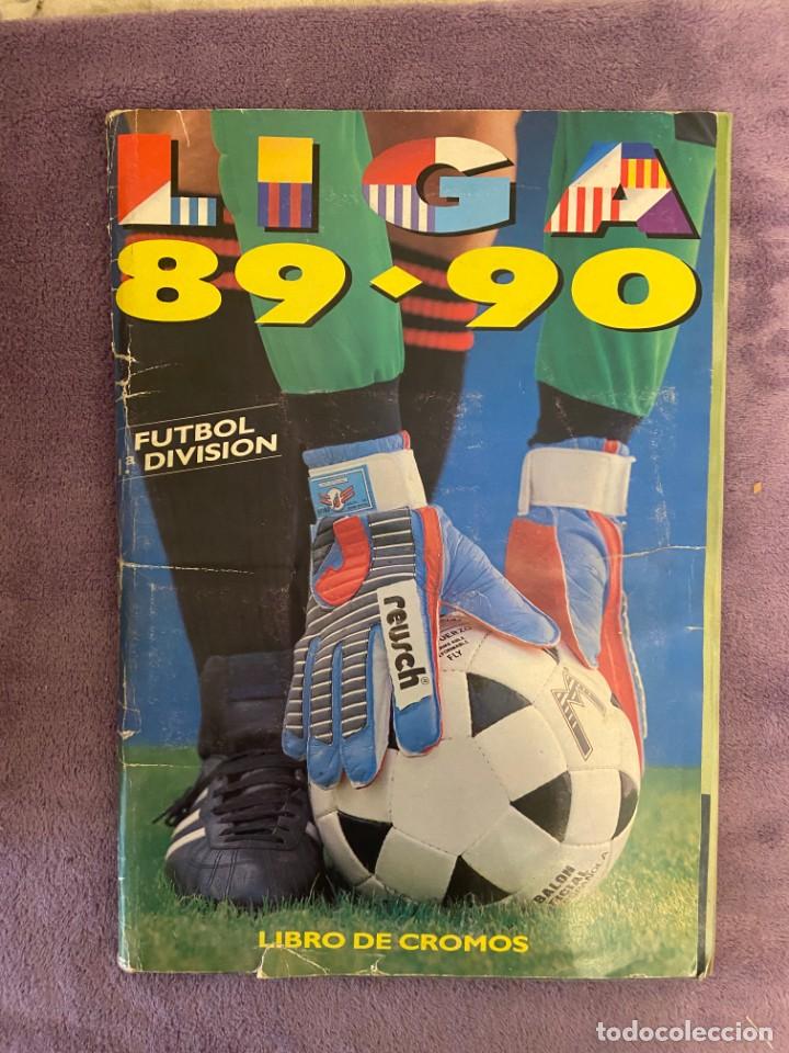 Colecionismo desportivo: este liga 89 90 album con 300 cromos posibilidad de vender sueltos